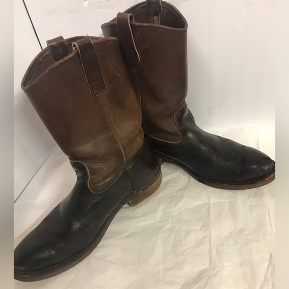 Red Wing Boots Pecos Size 10 C 1094 Roper Style - Picture 4 of 11